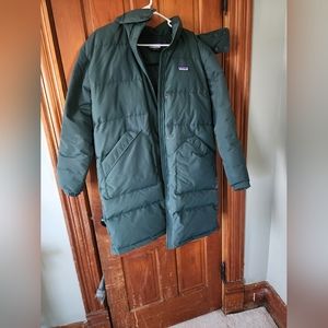 Patagonia Dark Green Winter Coat